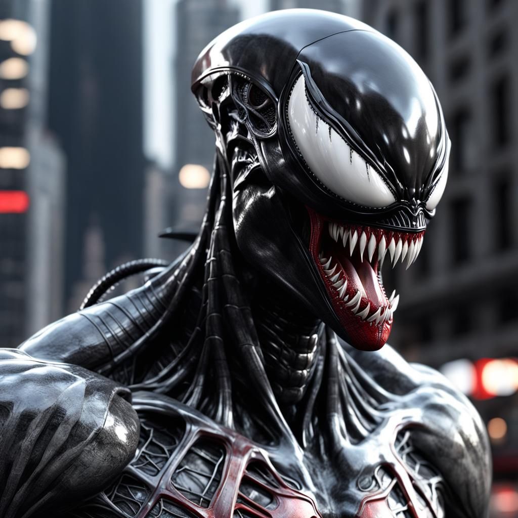 Venom - AI Generated Artwork - NightCafe Creator