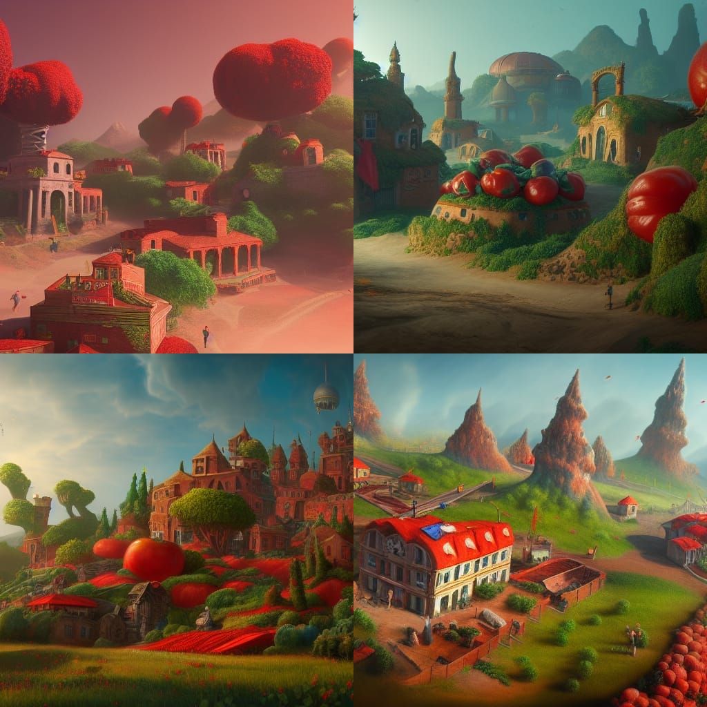 the  tomato town