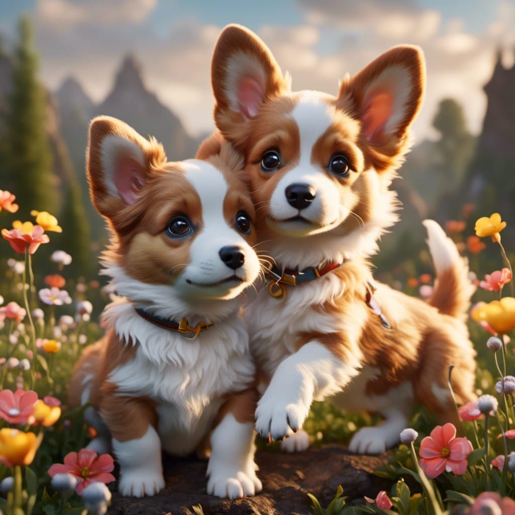 Puppy Love  by @Chye