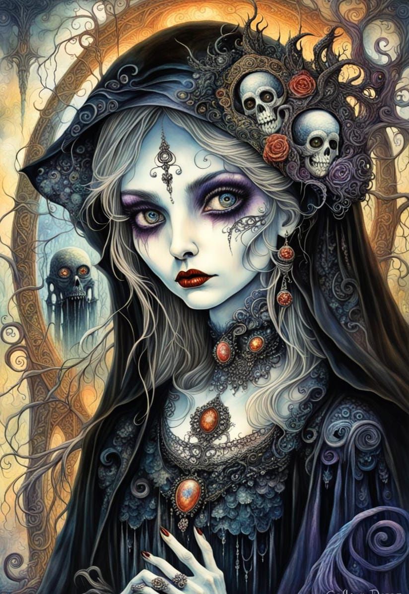 The haunted lady