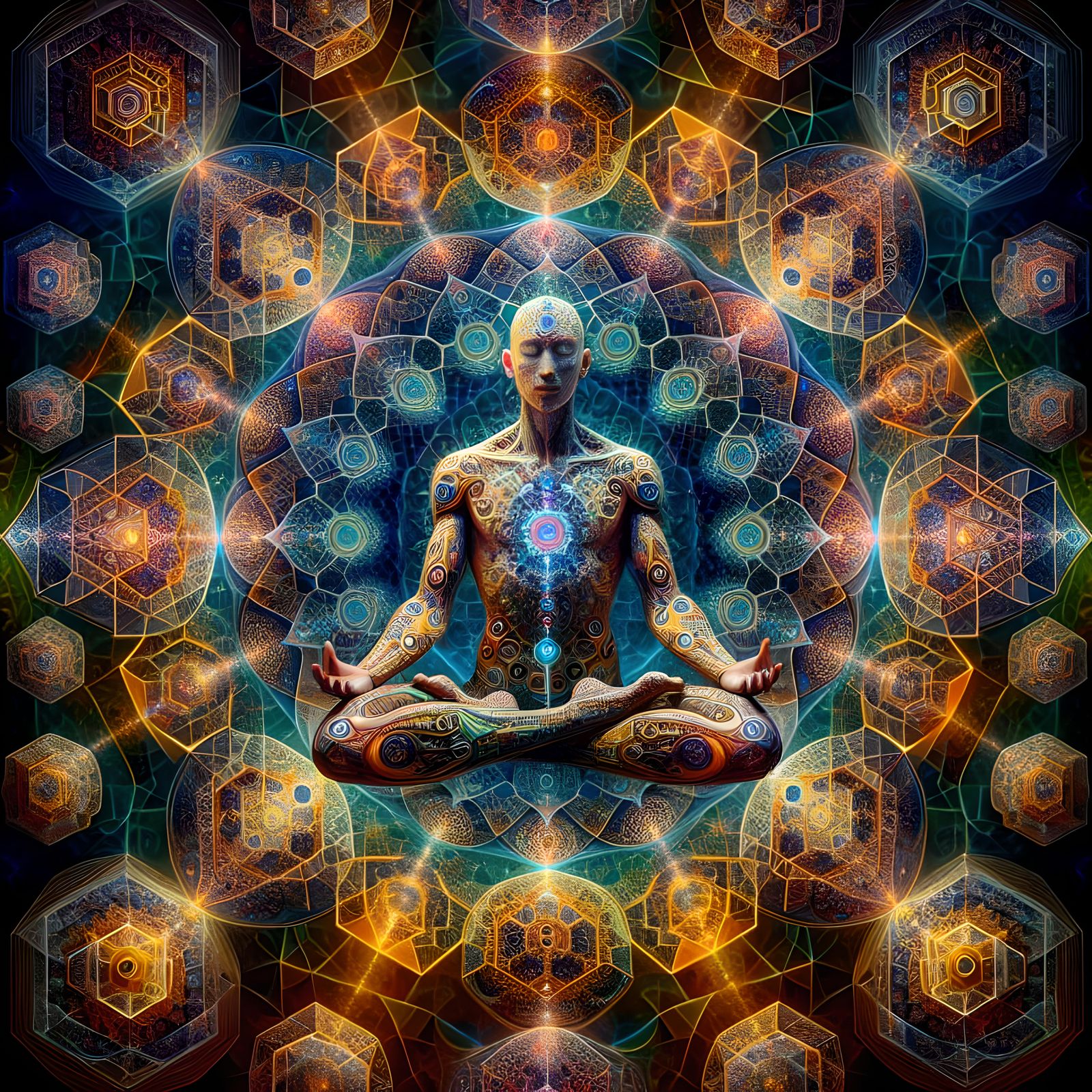 Sacred Geometry Meditation   by @Bellemia