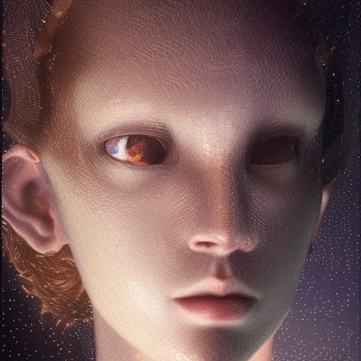 Intricate Cybernetic entity By edgar maxence, giuseppe pelli...