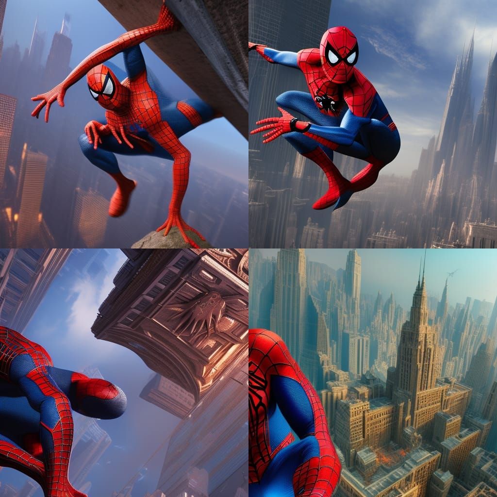 spider man - AI Generated Artwork - NightCafe Creator