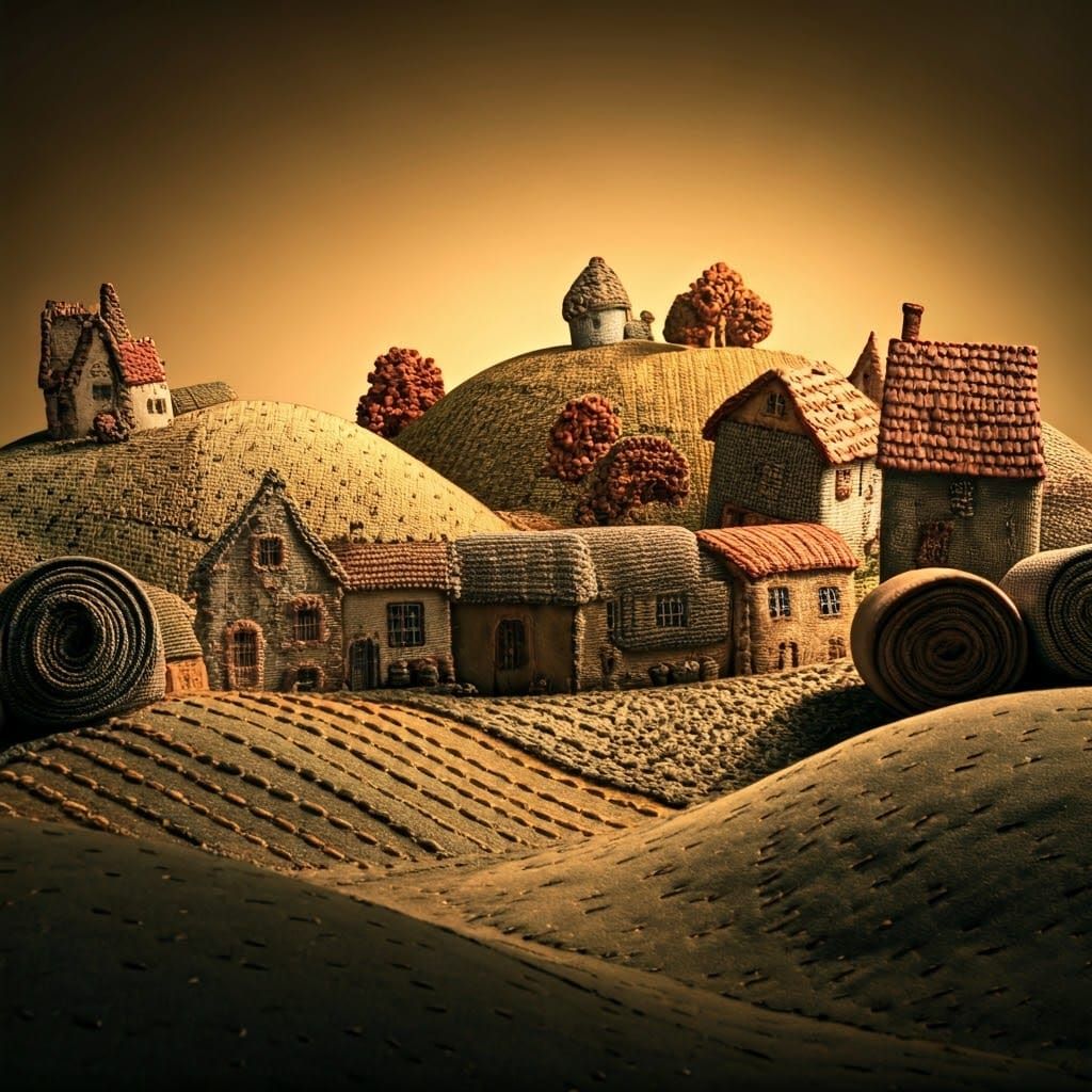 Fabric Village    by @Derpette