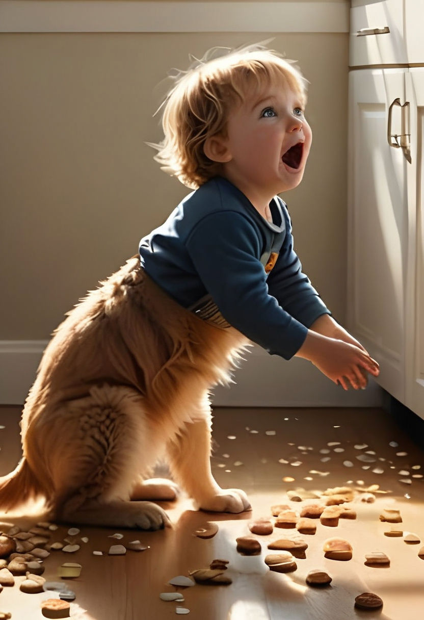 I told you not to eat the cookies!