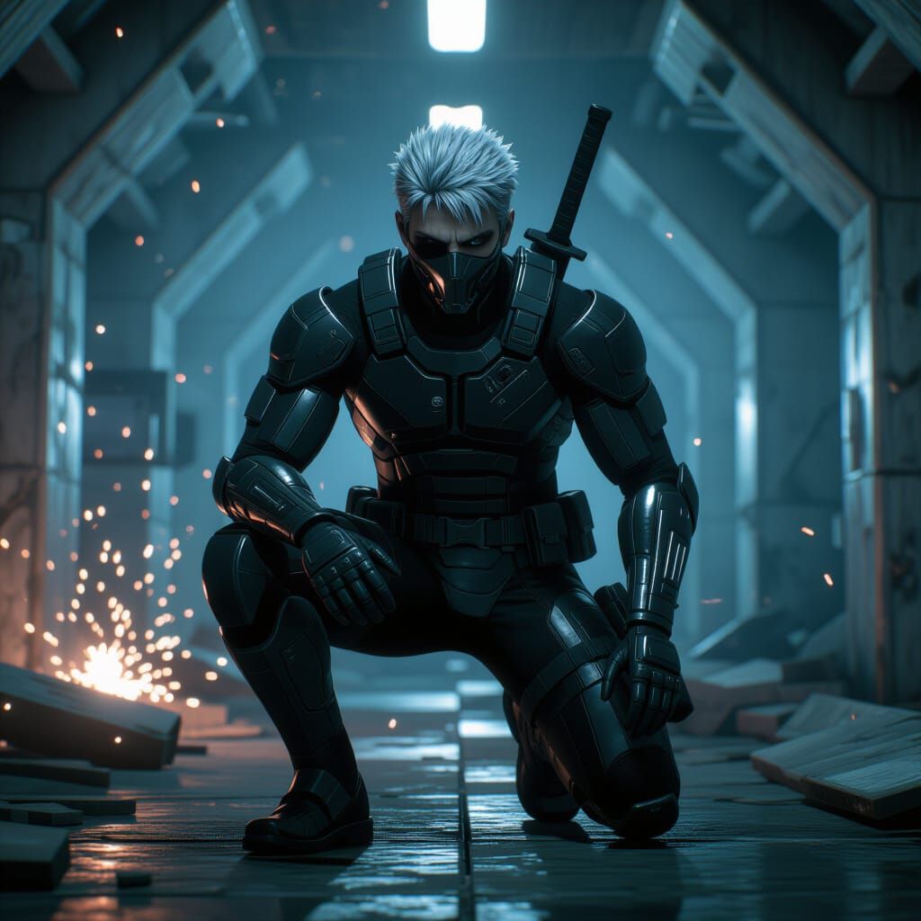 Null (Frank Jaeger) - Metal Gear Solid: Portable Ops 