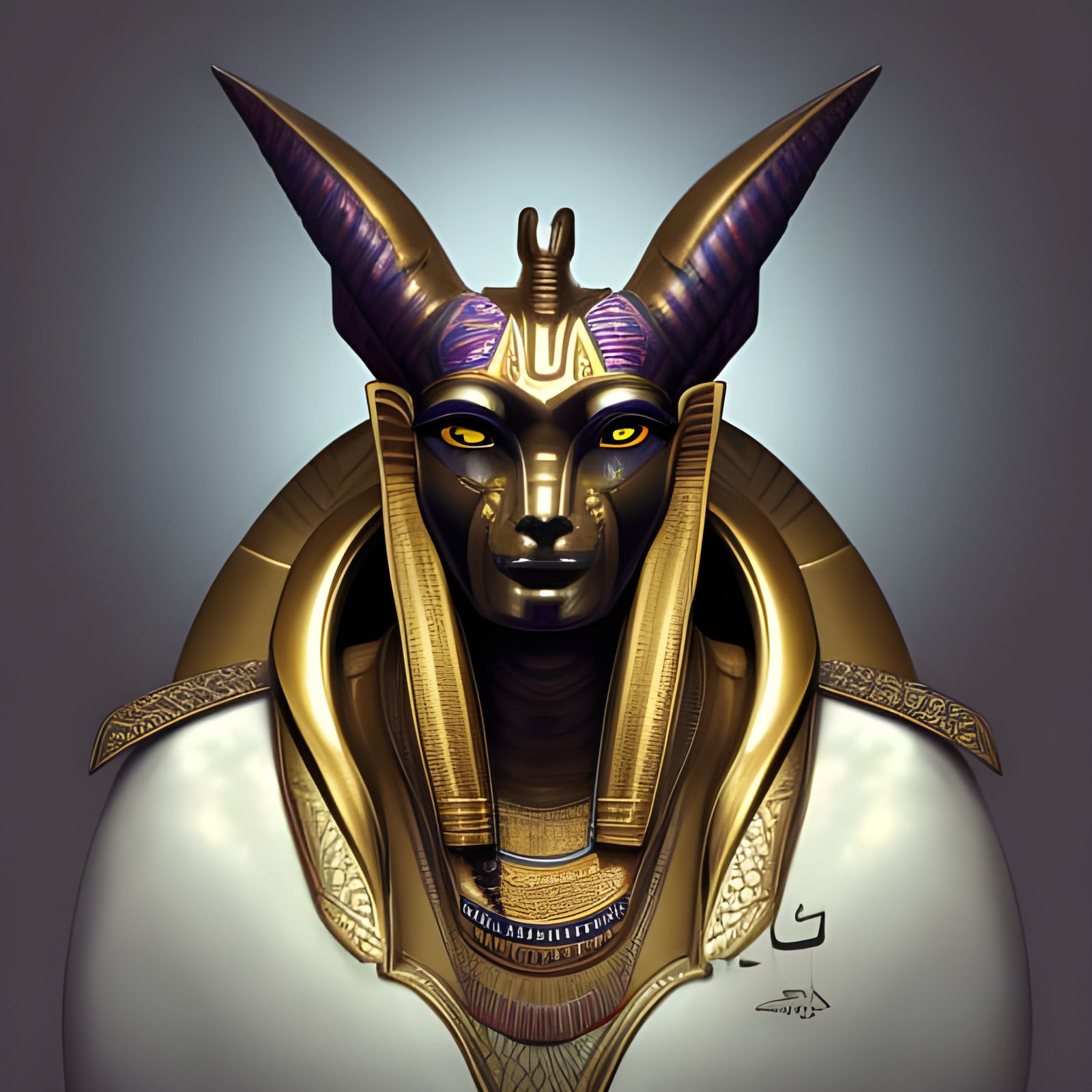 Egyptian God Anubis - AI Generated Artwork - NightCafe Creator