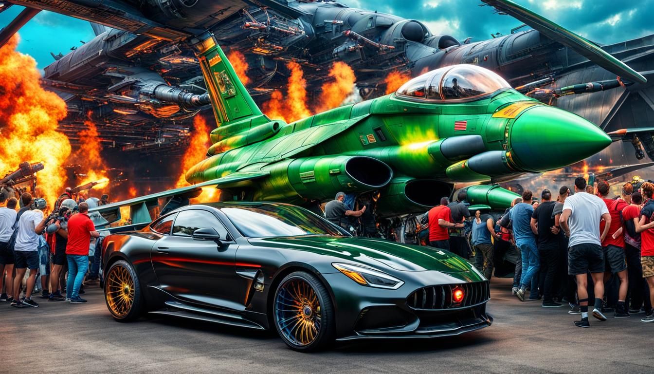 Tech Expo: Marvels of Speed and Fire
