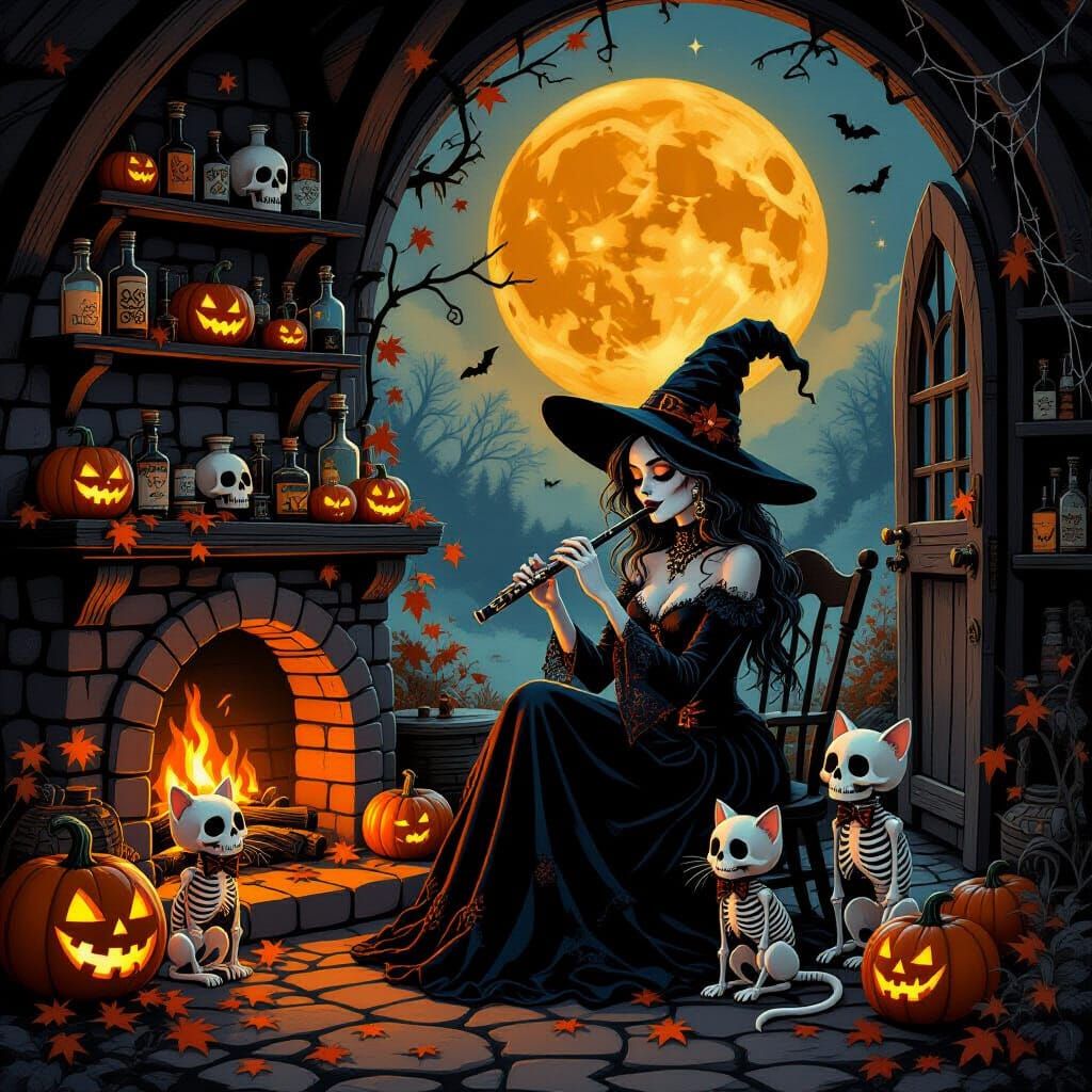 the bone singer  by @RedLeoPard