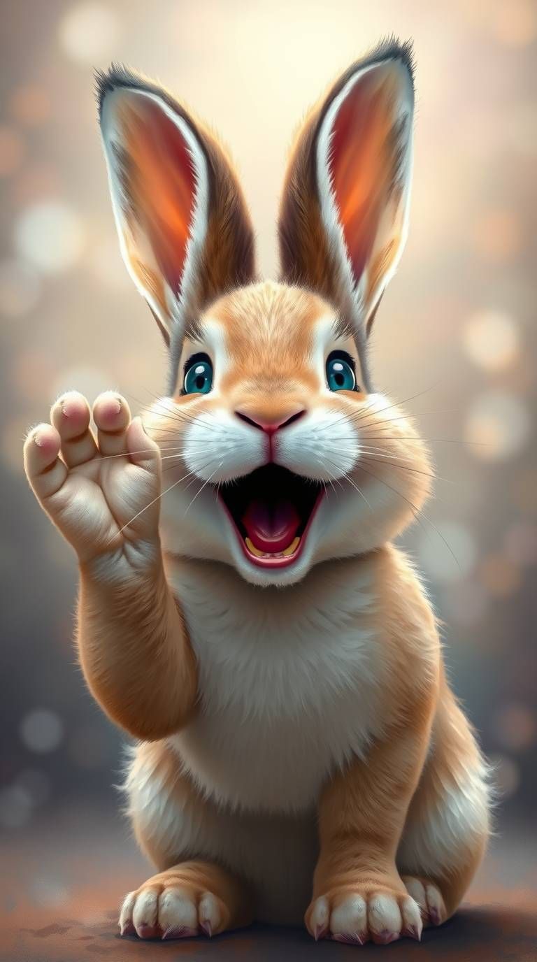 Laughing Bunny (Animal Expressions quest )