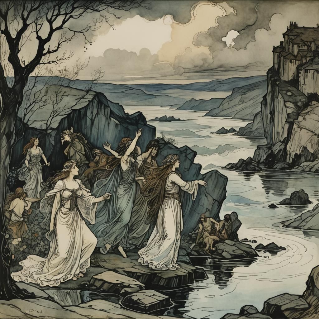 Maidens By The River