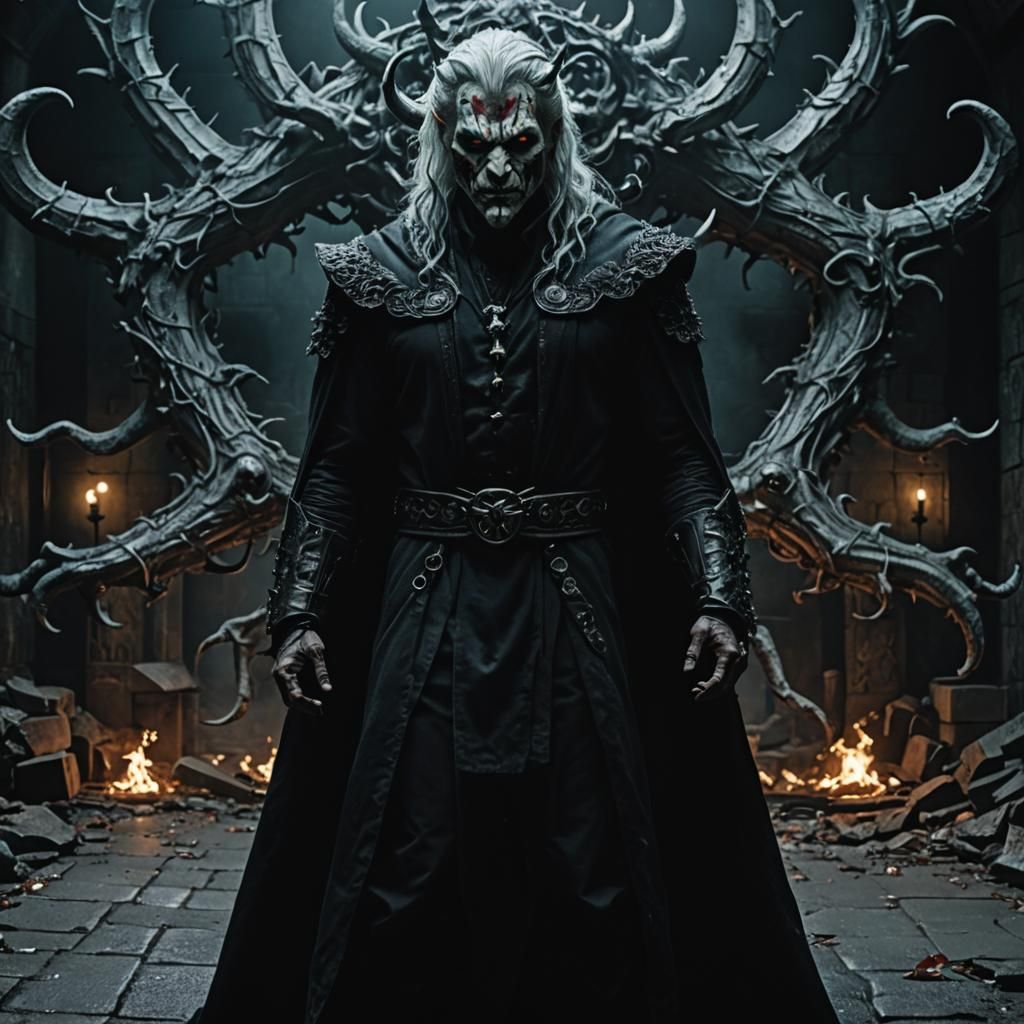 Professional award winning photography ultimate👹true power unleashed true form young evil 25 year old true appearance 1...