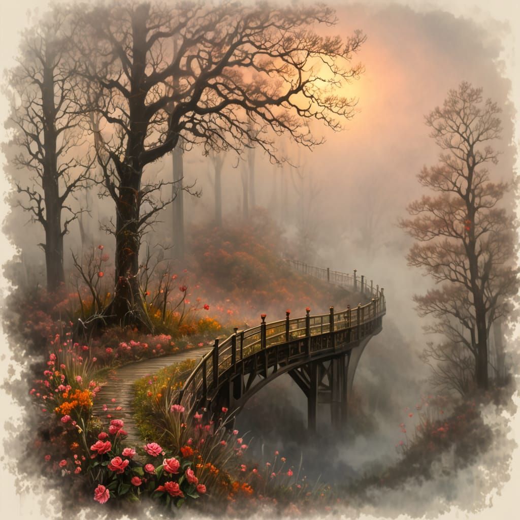 Old dilapidated pier