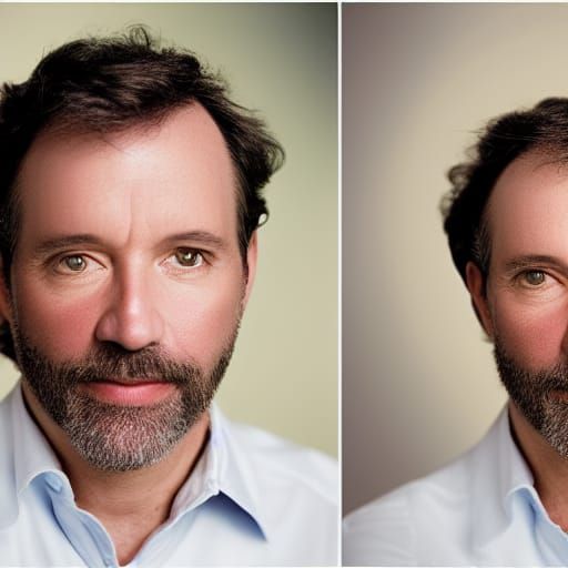 Professional LinkedIn Profile Close-up Portrait