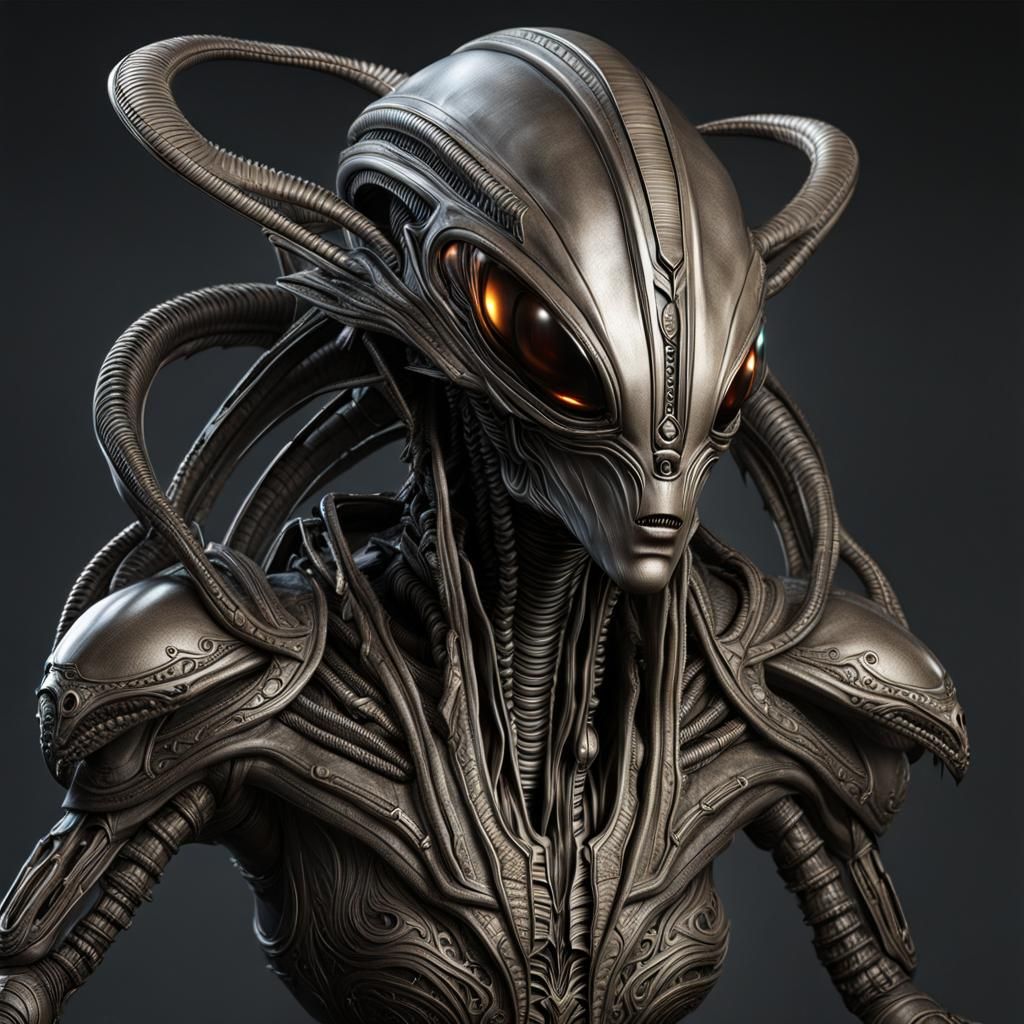 alien,  highly detailed, trending on artstation,
