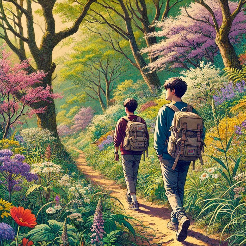 Best Friends - Out for a Walk