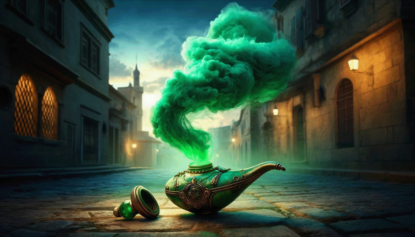 The Green Lantern Smoke