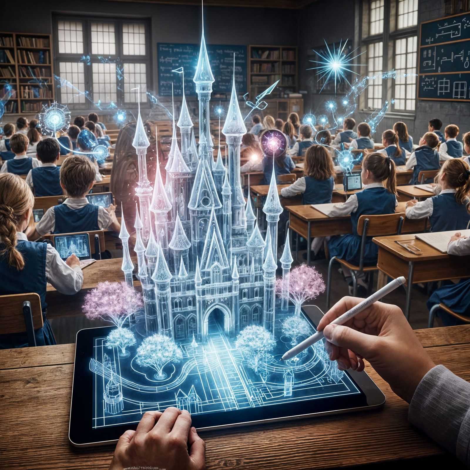 Today's imagination will create tomorrow's wonders  by @Foul Rabbit