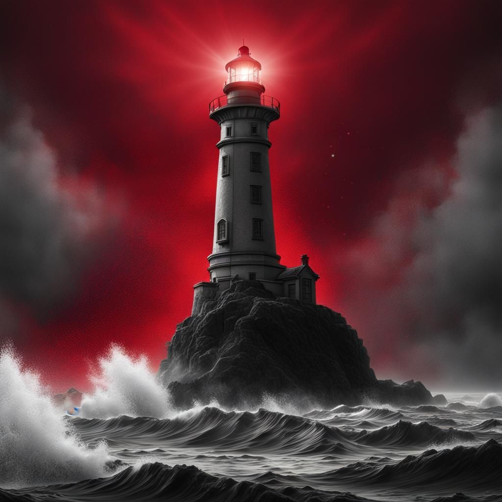 Lighthouse  by @Mini_aiArt