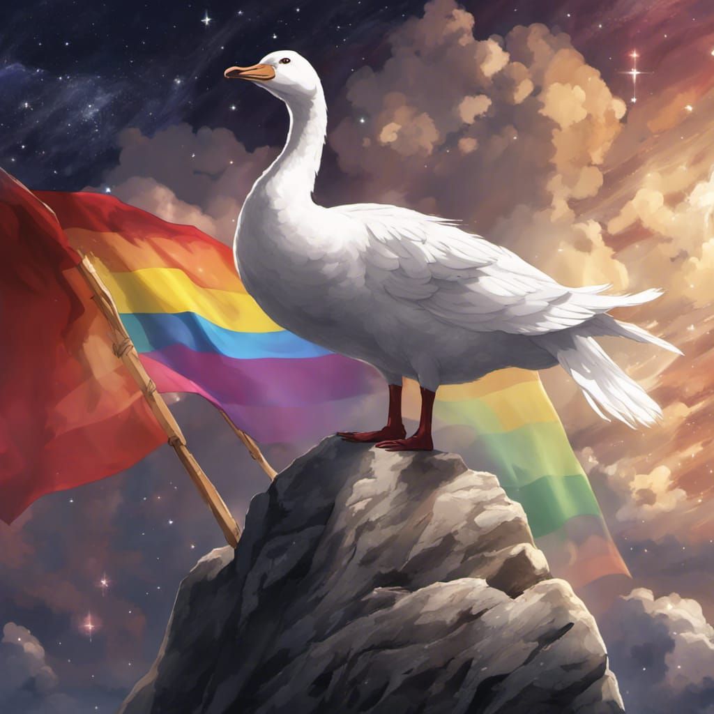 No Gender, Only Goose AI Generated Artwork NightCafe Creator
