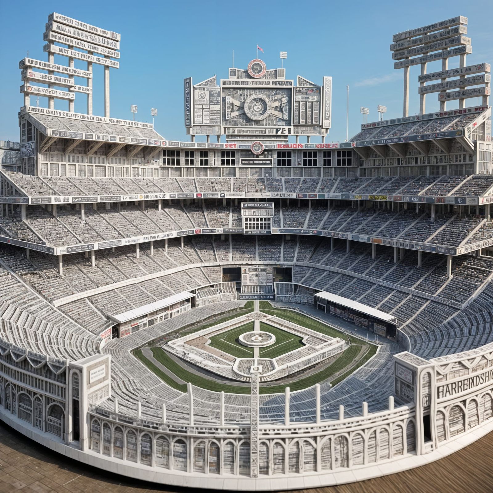 Newspaper Old Yankee Stadium