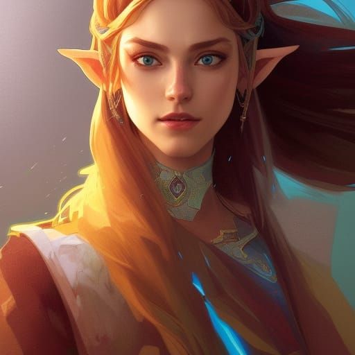 Zelda  by @Camper13