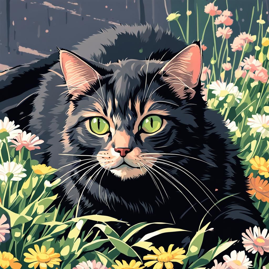 black cats are not bad luck. they are nature's gift to us.