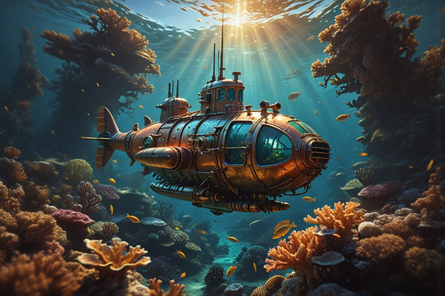 Undersea Exploration in the Age of Steampunk