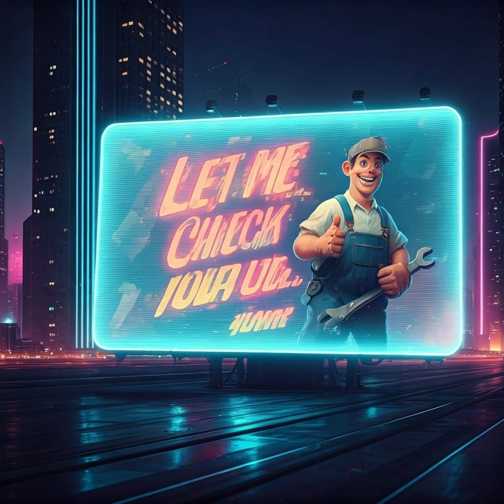 "Let me check your junk!"

Ha! I get it...