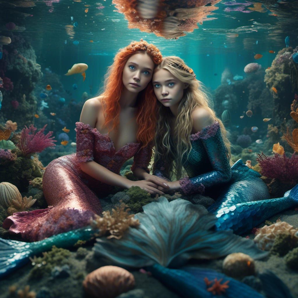 Mermaids 💛♥️