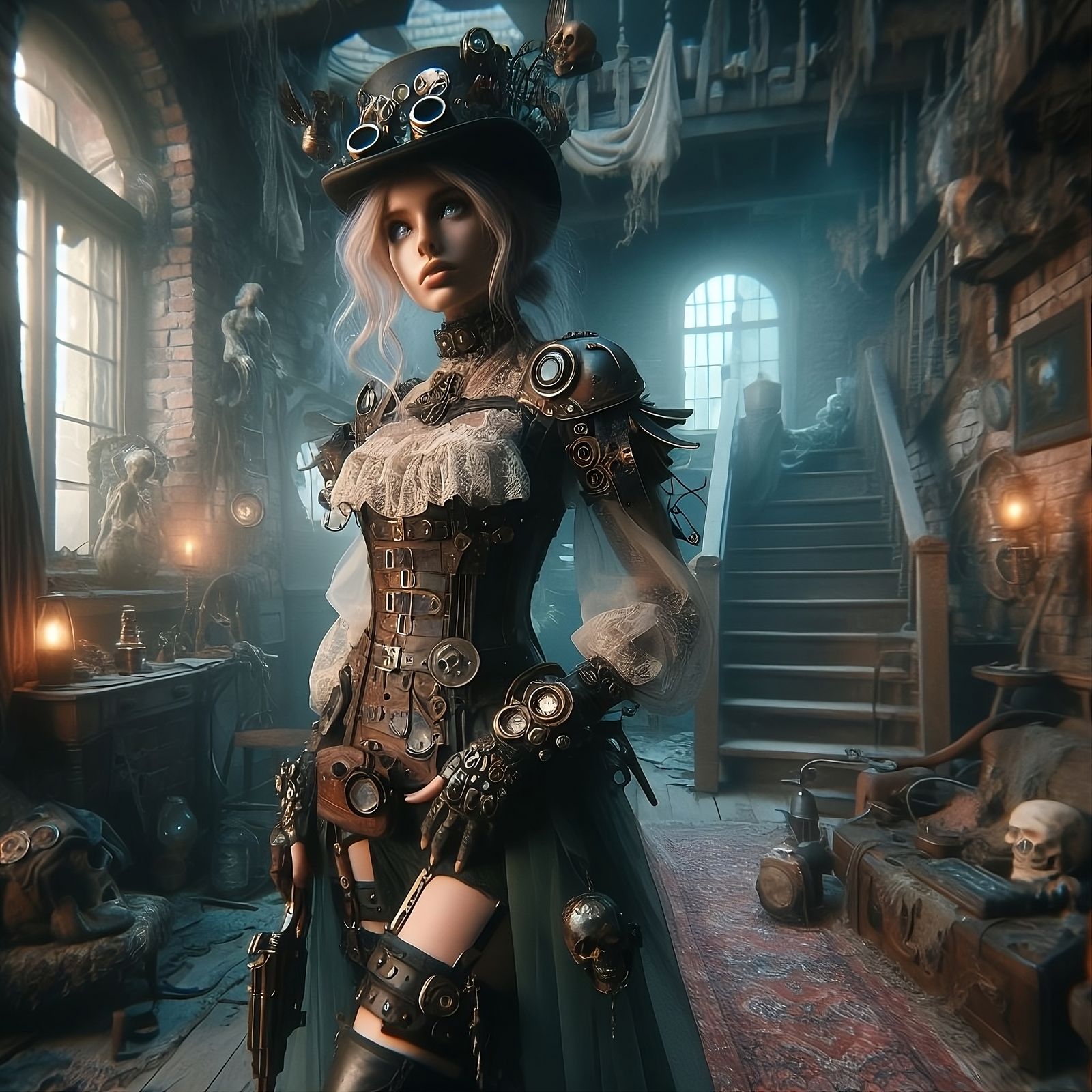 Steampunk outfit