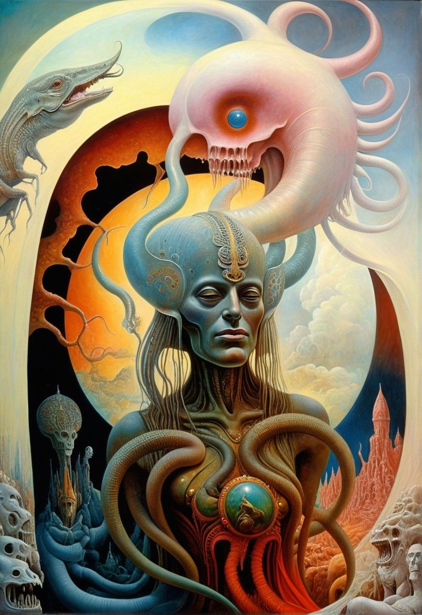 A COSMIC AYAHUASCA DREAMER