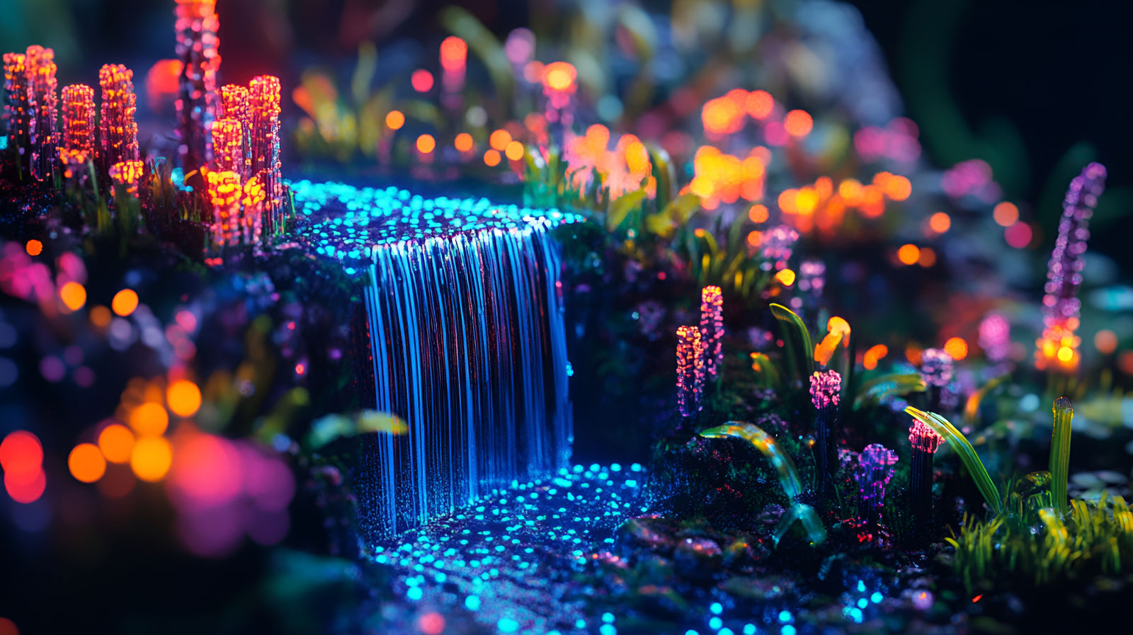 Lite Brite Landscape