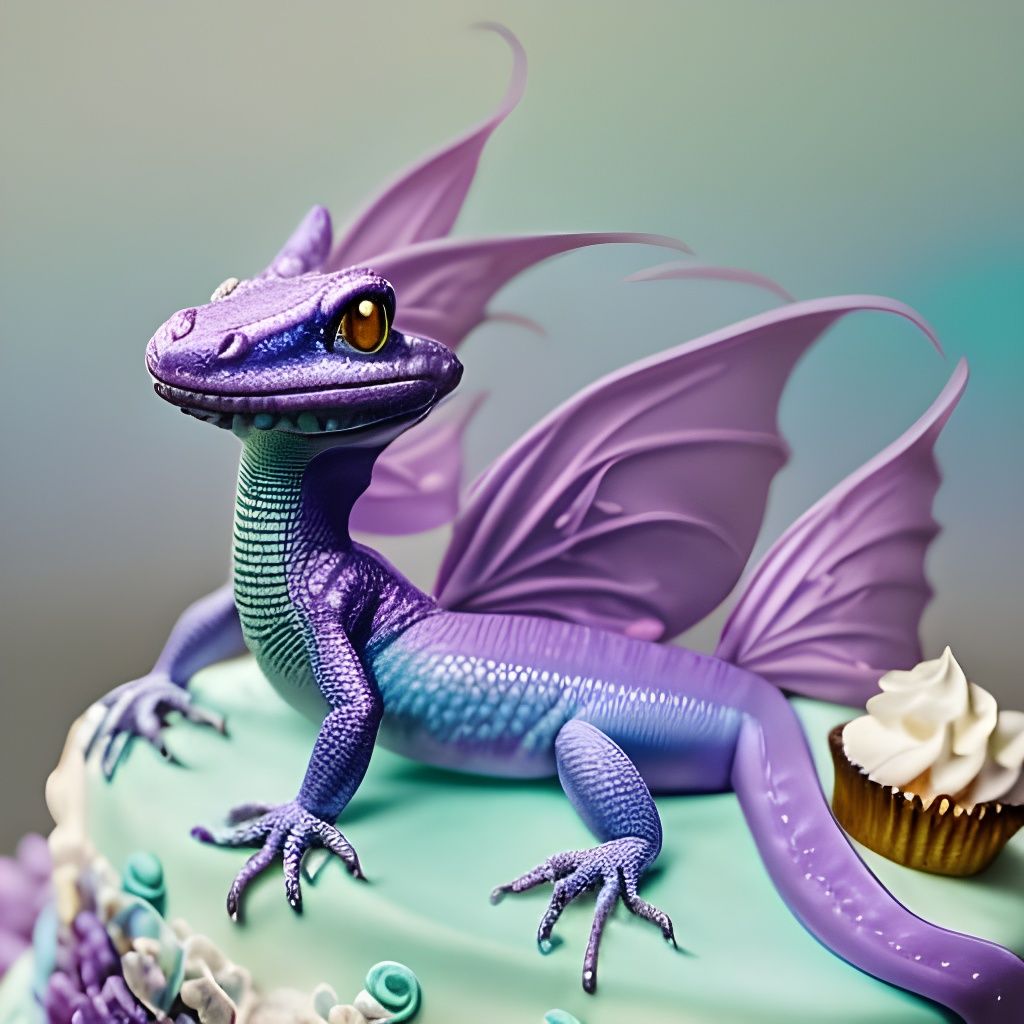 Little Bake - Lizard cake topper | Facebook