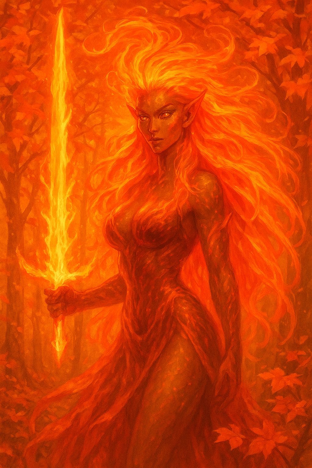 Elemental Blazing Elf