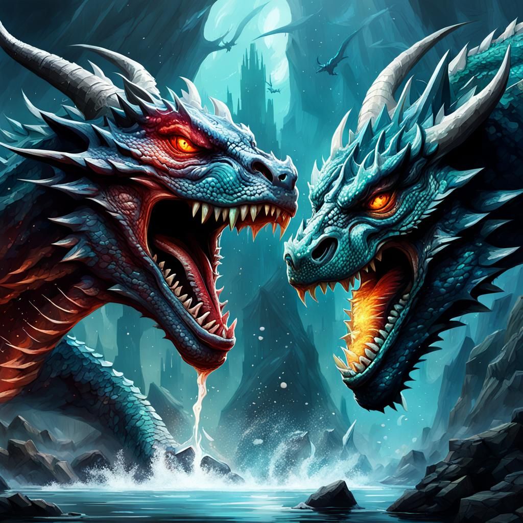 terrifying dragons