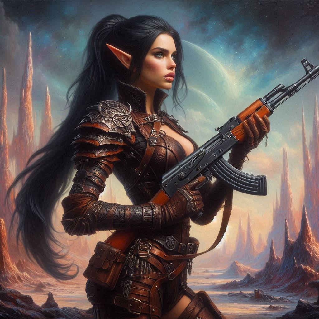 Mrynna, Cosmic Warrior Elf 2