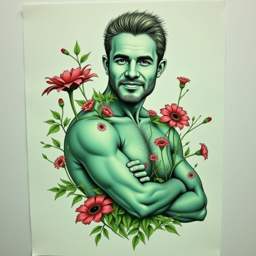  <lora:Green and Turquoise:1.0>Green