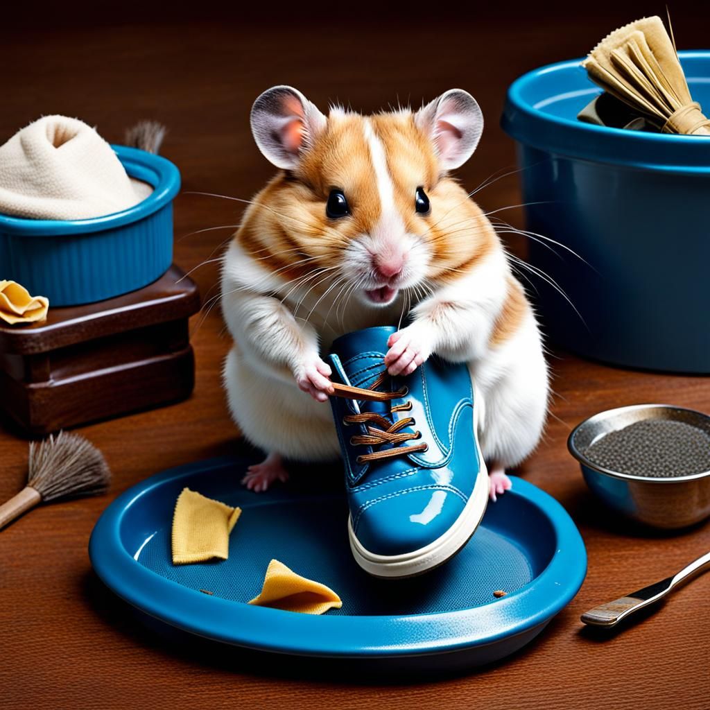 Ich glaub mein Hamster bohnert! AI Generated Artwork NightCafe Creator