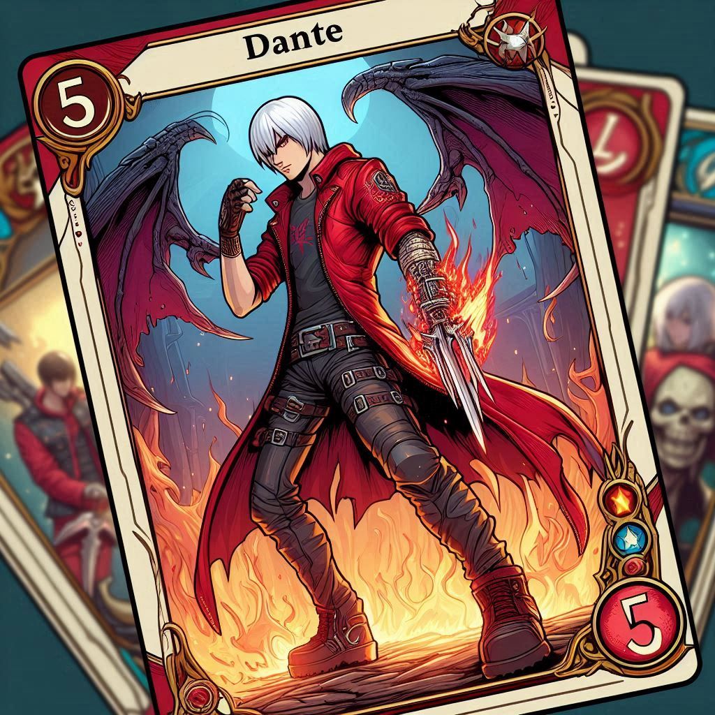 TCG from Dante (devil may cry)