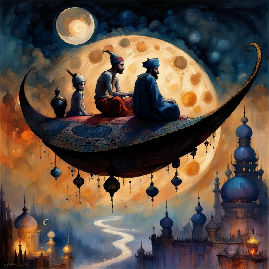 1001 nights  by @Dayana