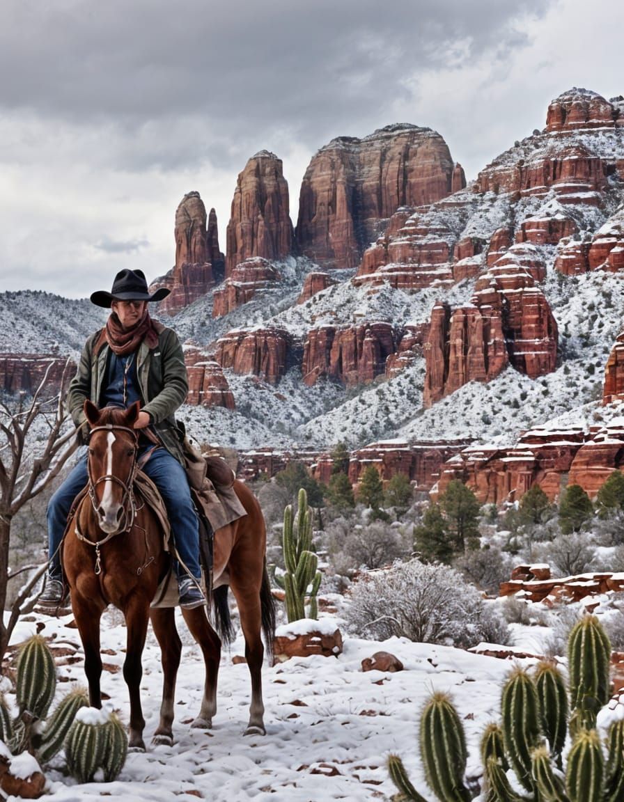 Winter in Sedona