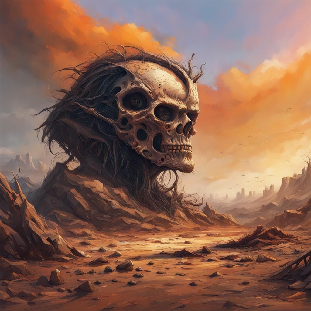 Desolate wasteland