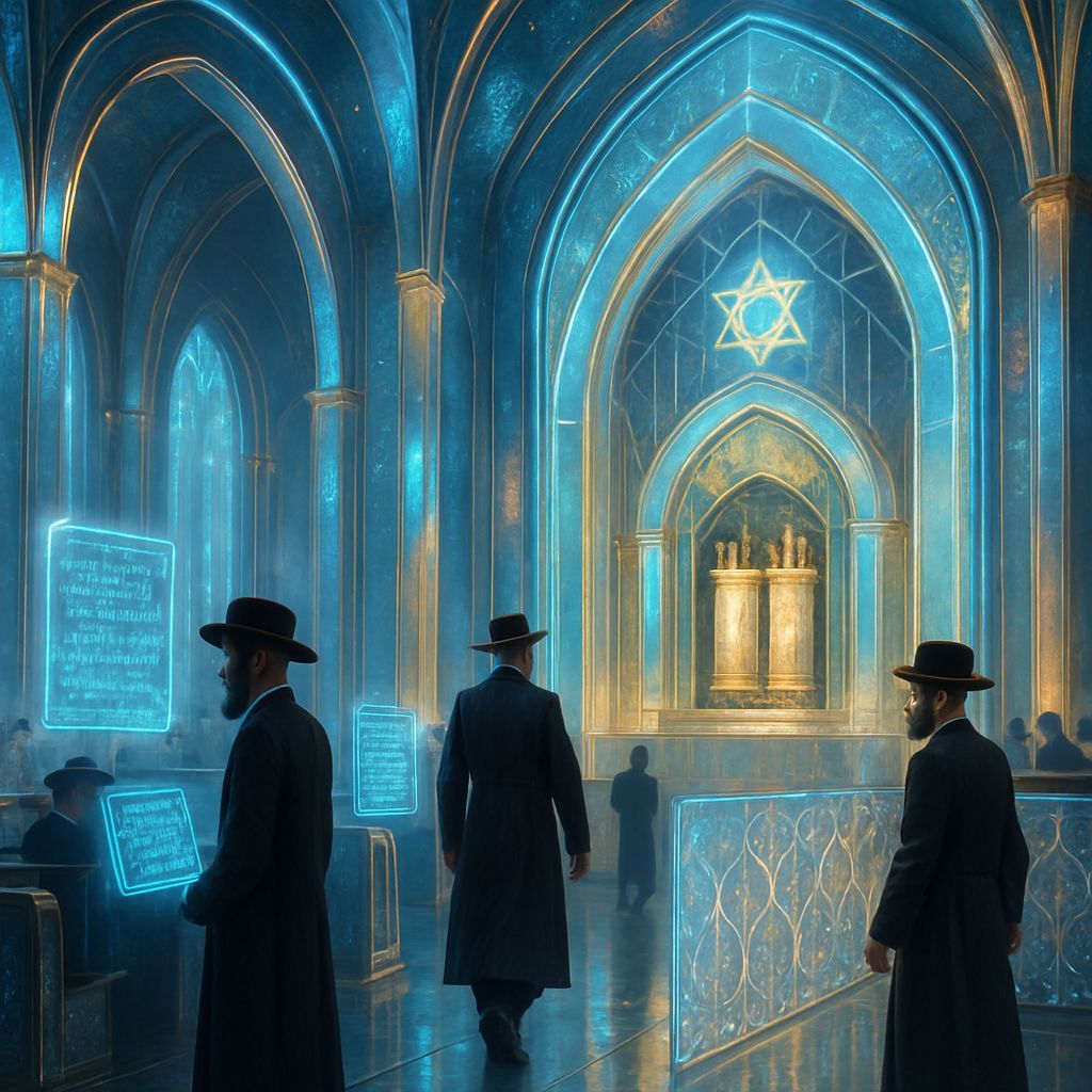 Futuristic Synagogue: Tradition Meets Technology