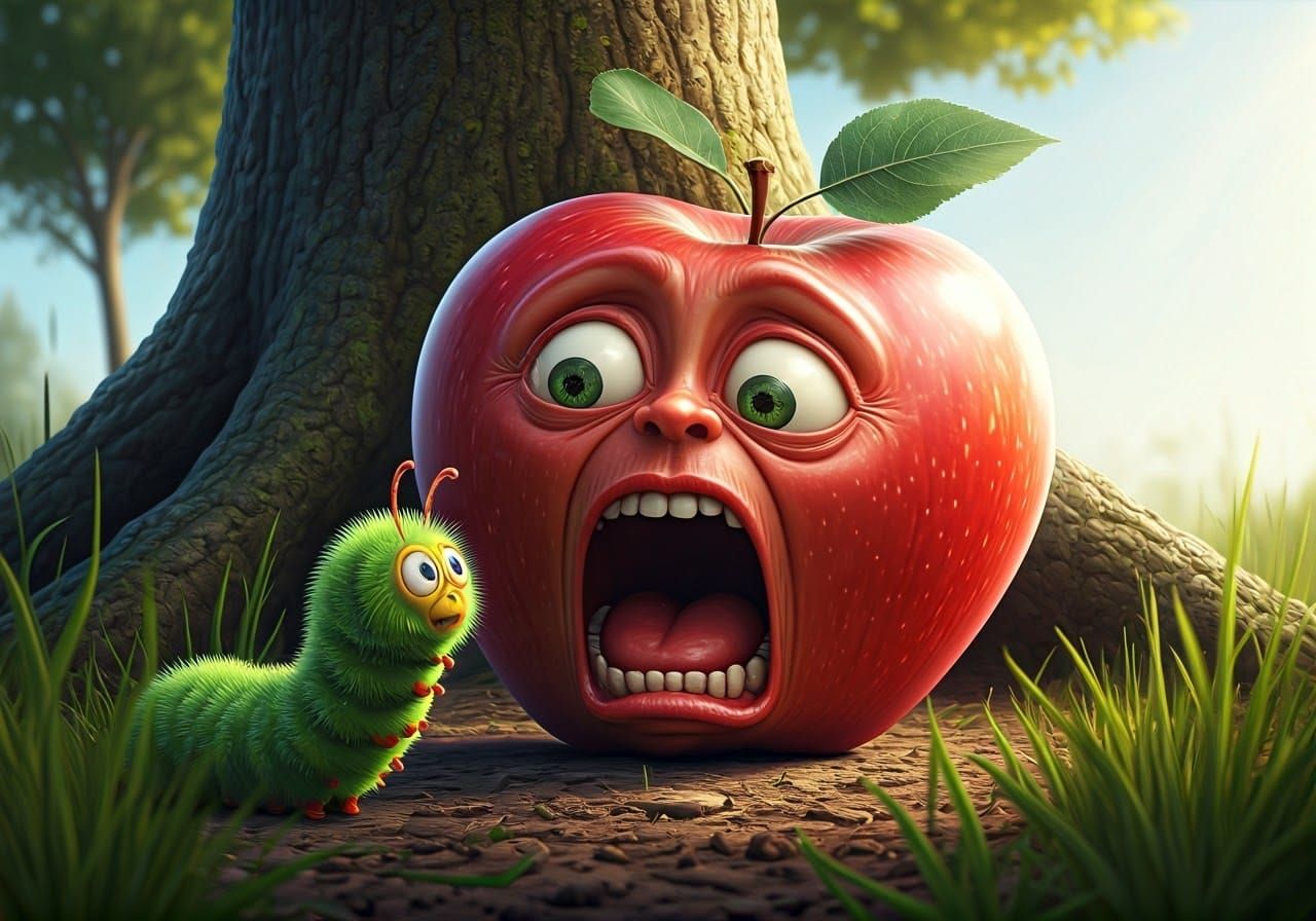 Apple horror  by @Steph
