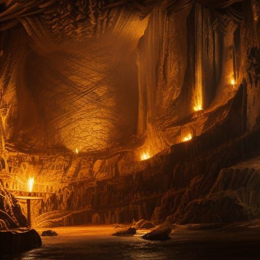 The Mines of Moria by Caravaggio   by @The Mad Pirate