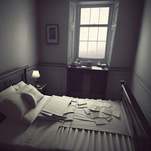 Papers On The Bed