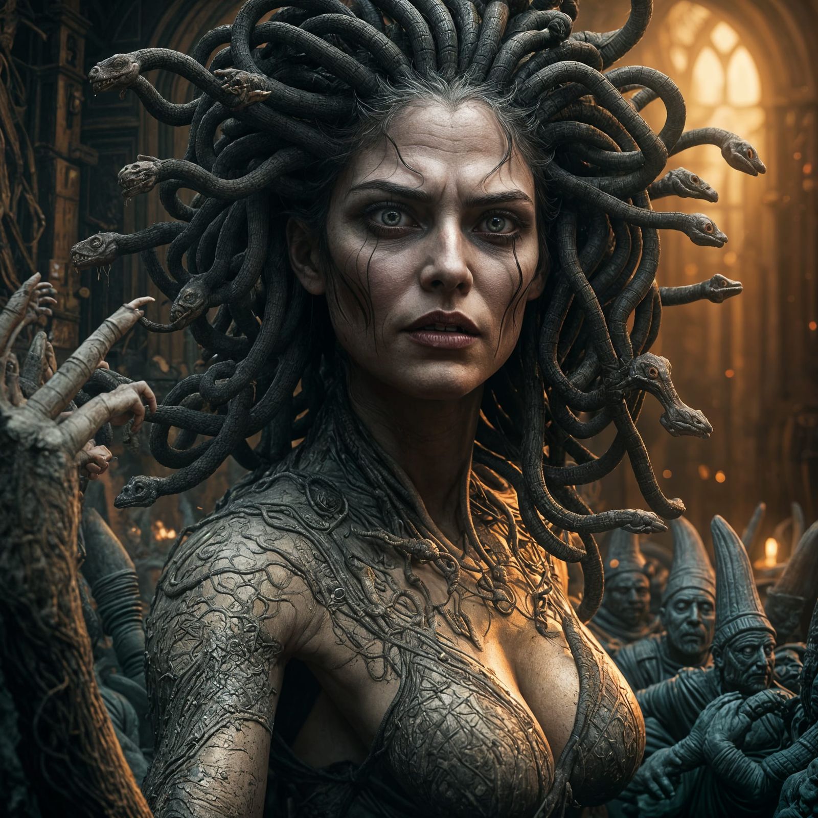 Medusa   by @CanisLupisDude 