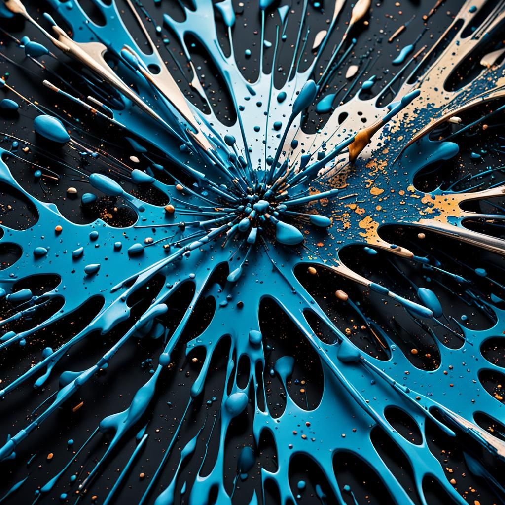 splatter pattern