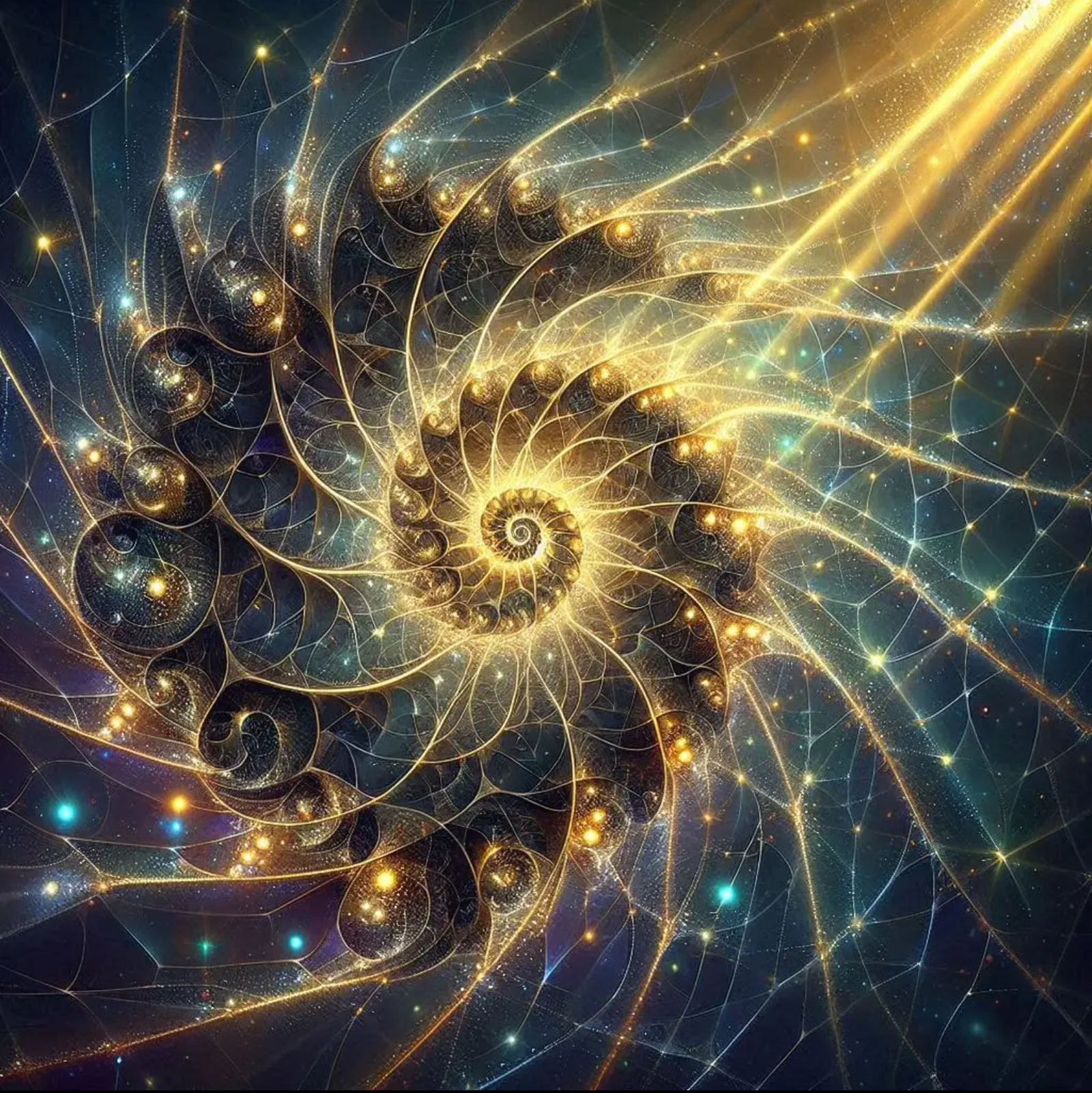 Spiderweb in the sky